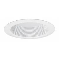 JUNO Downlight Trim: 6 in Dia, 100 W, White (MPN V3034T WWH)
