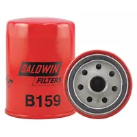 BALDWIN FILTERS Oil Filter: B159, 3/4"-16 Thread Size, 4 1/16 in Overall Ht, 3 in Outside Dia, Oil