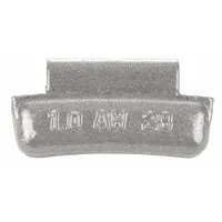 PERFECT EQUIPMENT Clip-On Wheel Weight: Wheel Weights, Clip-On, Steel, AW, Passenger Cars, Lead (MPN AW050)