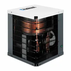 The HANKISON HPR15 is a non-cycling refrigerated compressed air dryer rated for 15 cfm with a 43°F pressure dew point. It operates on 115V AC and 0.24 kW, with a 3/8 in OD connection. This dryer is used to remove moisture from compressed air systems in applications such as pneumatic controls, instrumentation, and general plant air.