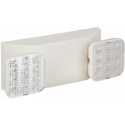 LITHONIA LIGHTING Emergency Light: LED, Damp Location Rated, 1 W Lamp Watt, 120/277V AC - Plastic Emergency Lights
