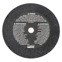 NORTON Abrasive Cut-Off Wheel: Type 1, 4" x 0.035" x 3/8", Aluminum Oxide, 60 Grit, Metal (MPN 07660789453)