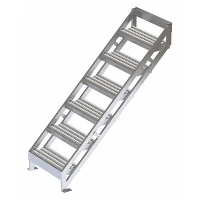 TRI-ARC Configurable Platform Ladder: 5.3 ft Overall Ht, 29 in Overall Wd - Stairway Ladders