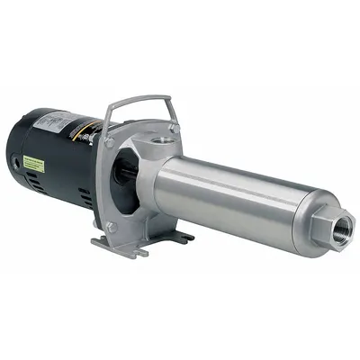 FRANKLIN ELECTRIC Multi-Stage Booster Pump: 1 hp, Single Phase, 115/230V AC, 259 psi Shut Off - Horizontal Booster Pumps