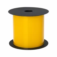 Continuous Label Stock: 4 in x 75 ft, Vinyl, Yellow, Indoor/Outdoor (MPN BMSLT401SGRF)