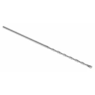 BOSCH Round Hammer Drill: 5/32 in Drill Bit Size, 3 in Max Drilling Dp - Round-Shank Masonry Drill Bits
