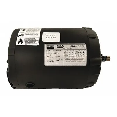 Dayton General Purpose Motor: C-Face Mount, Open Drip Proof, 1/2 hp, 230/460V AC - C-Face 3-Phase General Purpose AC Motors
