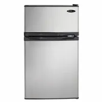 DANBY Mini Refrigerator: Stainless Steel, 4 cu ft Total Capacity, Energy Star Certified (MPN DCR031B1BSLDD)