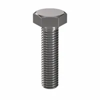 Hex Head Cap Screw: Steel, Class 8.8, Furnace Black, M10, Metric, 40 mm lg, Fully Threaded, 50 PK (MPN HC3810040-050P1)