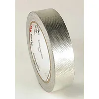 3M Conductive Electrical Tape: 1/4 in Wd, 18 yd Lg, 4 mil Thick, 600 V Volt Rating, Silver, Acrylic (MPN 1345, 1/4 in x 18 yd)