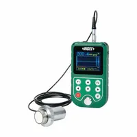 INSIZE Ultrasonic Thickness Gauge: Couplant/Transducer, 0.001 in Thick Measurement Resolution (MPN ISU-710D)