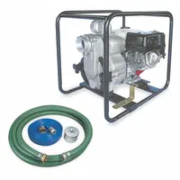 DAYTON Engine Driven Pump: 7 1/10 hp, 3 in NPSM, 3 in NPSM, 324 gpm Flow Rate @ 20 Ft. of Head