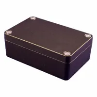 This die-cast aluminum enclosure measures 3 in x 2 in x 1 in with a solid screw-on cover. Rated NEMA 1/12/13/4/4X, it provides protection against dust, water, and corrosion for indoor or outdoor use. The enclosure does not include knockouts and is suited for housing electrical or electronic components in industrial settings