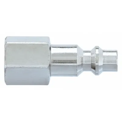 SPEEDAIRE Quick Connect Hose Coupling: 1/4 in Body Size, 1/4 in Hose Fitting Size - Industrial Interchange Steel Quick-Connect Air Coupling Plugs