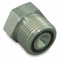 Hydraulic Hose Plug: Carbon Steel, 1 1/4 in Fitting Size, 3,600 psi Max. Working Pressure @ 70 F (MPN FF9767-20S)