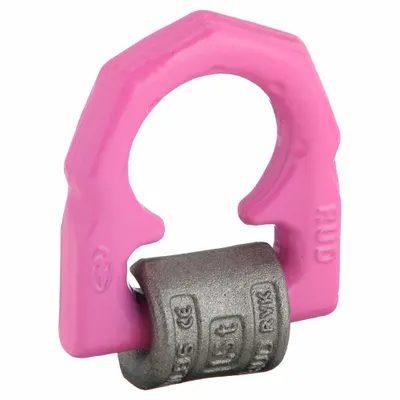 RUD CHAIN Hoist Ring: Pivot, Weld-On, 3,300 lb Working Load Limit, Steel, 180° Pivot Angle - Pivot & Rotate Weld-On Hoist Rings