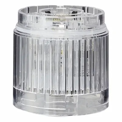 PATLITE Tower Light Module: Steady, 24V DC, Green, 50 mm Overall Dia, 40 mm Overall Ht - Steady Light Modules