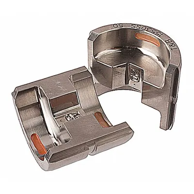 THOMAS & BETTS Upper and Lower Crimping Die: 1/0 AWG Aluminum/3/0 AWG Copper, 2 Sizes - Thomas & Betts Replacement Crimping Dies