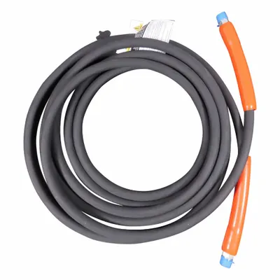 POWER TEAM Hydraulic Hose: 3/8 in ID, NPTF x NPTF, 6 ft Lg, 3/8 in x 3/8 in Fitting Size - Power Team Braid-Reinforced Hose Assemblies