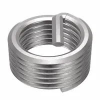 HELI-COIL Helical Insert: Tanged Tang Style, Free-Running, 1/8"-27 Thread Size, Plain, Plain, 12 PK (MPN R327-2)