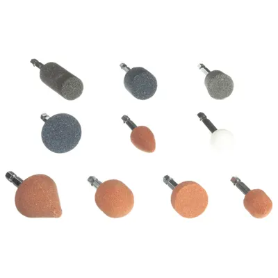 OEM Abrasive Point Set: Cone/Cylinder - Abrasive Points for Rotary Tools