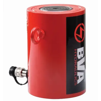BVA HYDRAULICS Hydraulic Ram: Single Acting, 200 ton Nominal Capacity, 6 in Nominal Stroke Lg - General Purpose Rams