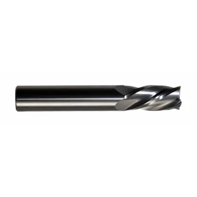 CLEVELAND Square End Mill: Carbide, 4 Flute, 2.5 mm Mill Dia, 7 mm LOC, 40 mm OAL (MPN C98218) - Carbide Square End Mills for Aluminum