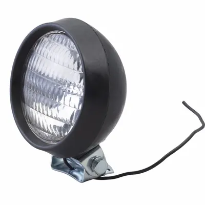 GROTE 64921 Vehicle Floodlight, Incandescent, Black Housing, Blunt Cut Wires - Vehicle Floodlights