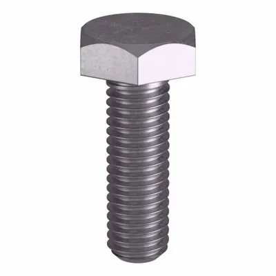 USA INDUSTRIALS Grade B8 Heavy Hex Bolt, 3/8"-16, 1 1/4 in, Pack of 10 - Grade B8 Heavy Hex Bolts