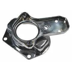 This brake cover assembly is a replacement component for Dayton-branded material handling equipment. It fits models 3TP95G, 3TP96G, and 3TP97G. The cover protects the brake mechanism in industrial environments.