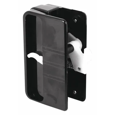 PRIME-LINE Latch and Pull: Sliding Handle and Latch Kit, 3 3/4 in Overall Ht - Screen Door Hardware