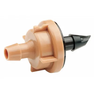 RAIN BIRD Emitter and Diffuser: Spot Watering Emitter, Plastic, Black, (5) Emitters/Diffuser - Watering Emitters, Sprayers & Misters