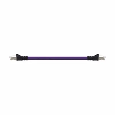 READYCABLE Ethernet Cable: Cat5e, RJ45 Male Straight x RJ45 Male Straight, 100 ft Lg - RJ45 Connector to RJ45 Connector Cordsets