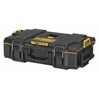 DEWALT Tough System Tool Box: 14 3/4 in W x 21 3/4 in D x 7 in H, Plastic, Black, 2 Compartments (MPN DWST08165)