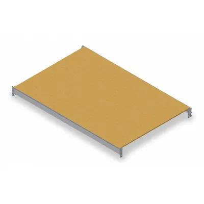 TENNSCO Particleboard Decking Bulk Rack Shelf Kit, 72 x 36 in, 2750 lb Capacity - Particleboard Decking Bulk Rack Shelf Kits