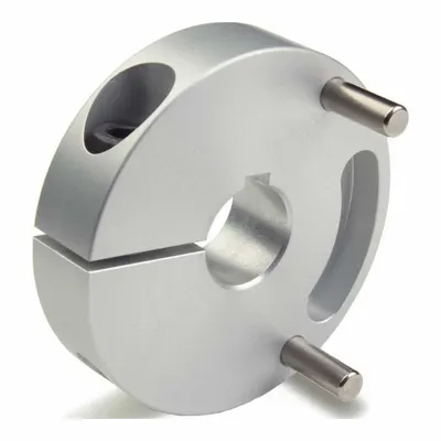 RULAND MANUFACTURING Controlflex Coupling Hub: 1.5° Angular Misalignment, 0.06 in Axial Motion - Single Insert Hubs for Keyed Shafts