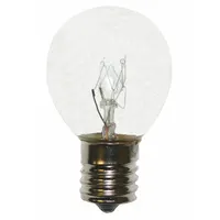 APPROVED VENDOR Incandescent Bulb: Medium Screw (E26), Incandescent, (S) Sign, S11, 7.5 W Watt (MPN 7-1/2 S11/120V)