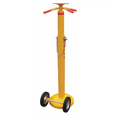 DAYTON Trailer Stabilizing Jack: Spin-Top, 5,000 lb Max Lifting Capacity, 41 in Min Lift Ht - Spin-Top Operated Trailer-Stabilizing Jacks