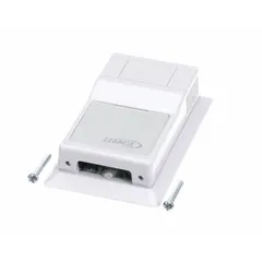 Replacement sensor for commercial rooftop HVAC units. Monitors ambient temperature and humidity to support system control and energy management. Used in building automation and HVACR applications.