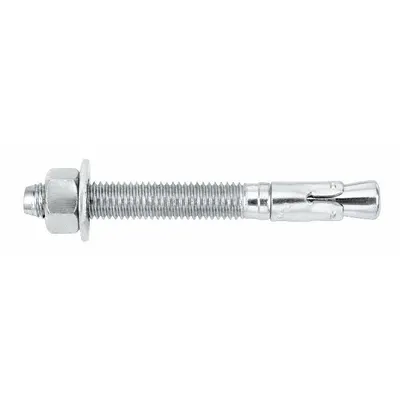 DEWALT Wedge Anchor: 10 in Overall Lg, 5/8 in Dia, 5/8"-11 Thread Size, 8 in Thread Lg - Steel Wedge Anchors
