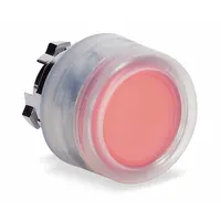 SCHNEIDER Flush Push Button: Red, 22 mm Mounting Size, Metallic, Momentary (MPN ZB4BW543)