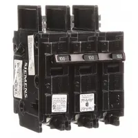 Miniature Circuit Breaker: 100 A Amps, 240V AC, 3 Poles, High Interrupting Capacity (MPN BQ3B100H)