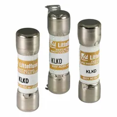 Fast-acting cylindrical fuse rated 300 mA, 600 V AC and DC. Midget size (13/32 in x 1 1/2 in). Used for overcurrent protection in control panels, power supplies, and instrumentation circuits requiring rapid response.