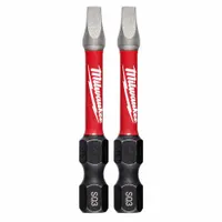 MILWAUKEE Power Bit: Power Bit, Imperial, #3 Bit Size, S3 Bit Industry Size, Std, Impact Rated, 2 PK (MPN 48-32-4910)