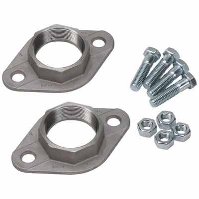 TACO Flange Set: 2 in, 194-2124SF, Compatible with Part No. 3GZW1/5CHK8 - Standard Flanges