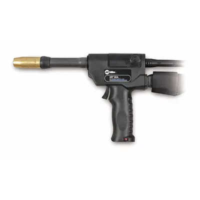 MILLER ELECTRIC Push-Pull Gun: XR-Pistol, Air-Cooled, 200 A, 1/16 in - Miller Push-Pull Guns