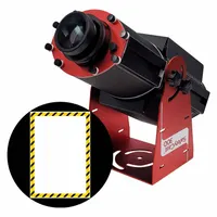 LASERGLOW TECHNOLOGIES Fixed Image Projector: Projector, Lens and Image Template, Hazard Box, 300 W (MPN HSV3F118X)
