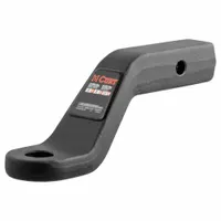 CURT Towing Ball Mount: V, 1 1/4 in Compatible Ball Shank Dia, Ball Mount Ball Mount, Steel (MPN 45341)