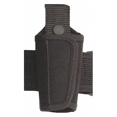UNCLE MIKES UNCLE MIKE'S Key Holder: Black, Nylon, 5 1/4 in x 1 3/4 in, Snap Closure - Key Holders & Pouches