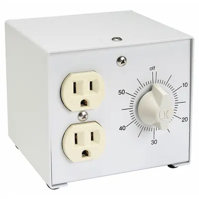 OEM Digital Timer: Features Two Plug AC Receptacle - Mechanical Timers